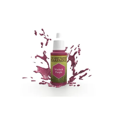 Produktbild von The Army Painter Warpaints: Warlock Purple, Violett, Acrylfarbe, Flüssigkeit, 18 ml, 1 Stück(e)