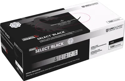 Produktbild von Latexhandschuhe - Select Black Latexhandschuhe - Select Black | M (7-8) | Pack