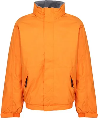 Produktbild von Regatta TRW297 | Dover Jacket - Farbe: Sun Orange/Seal Grey (Solid) - Größe: 4XL
