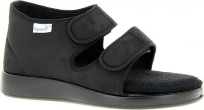 Produktbild von Verbandschuh Uni Varomed Microvel. Paris XXL Schwarz Größe 40