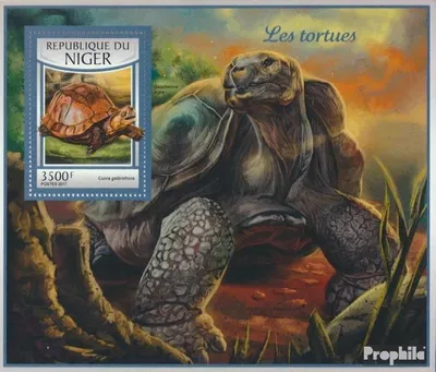 Produktbild von Briefmarken Niger 2017 Mi Block 654 (kompl. Ausg.) postfrisch Schildkröten
