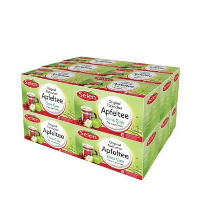 Obrázok produktu pre Selen Originálny turecký jablkový čaj Ovocný čaj – 12 balení