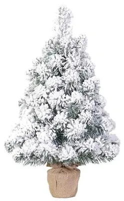 Productafbeelding van Burlap Kunstkerstboompje 30 cm Holiday Tree