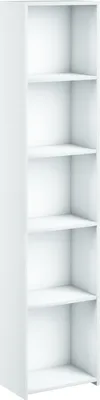 Produktbild von Bücherregal Regal Holzregal Standregal Wandregal Büroregal 182x40cm weiss