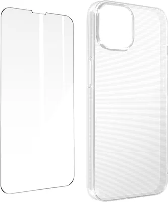 Produktbild von Avizar, 360° Schutz-Set (Hülle + Schutzfolie) für Apple iPhone 14 Plus, Transparent