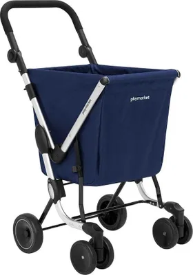 Produktbild von Playmarket We Go Play Einkaufstrolley Silber Silber One Size