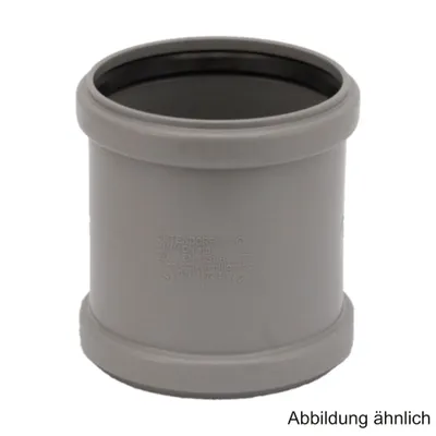 Produktbild von HT Überschiebemuffe Ø 110 mm, mit beidseitiger Steckmuffe