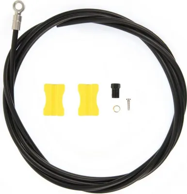 Produktbild von Shimano Bremsleitung XTR Banjo gerade SM-BH90-SBM 1700mm kürzbar schwarz