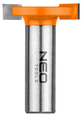 Image de Fraise pour rainures, carbure de tungstène (TCT), 32 x 6,35 mm, collet de 12 mm