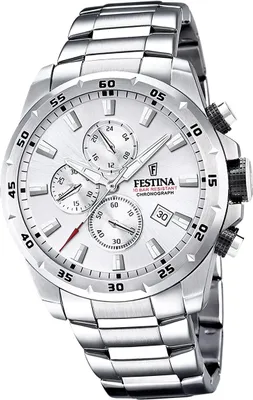 Produktbild von Festina Herren Uhr Elegant Edelstahl Armbanduhr silber D2UF20463/1