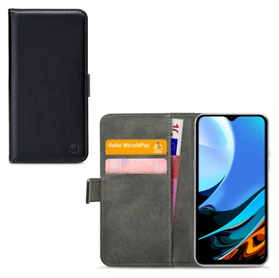 Productafbeelding van Mobilize Classic Gelly Wallet Book Case Xiaomi Redmi 9T Black