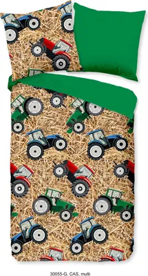 Produktbild von Duvet cover Good Morning 135x200 + 1* 80x80 cm - tractor