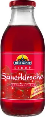 Produktbild von Mühlhäuser Sirup Sauerkirsche 500ml