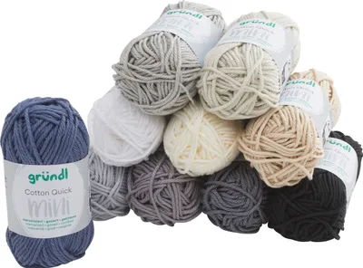 Produktbild von Gründl Baumwolle Quick Mini "Shades of Grey"