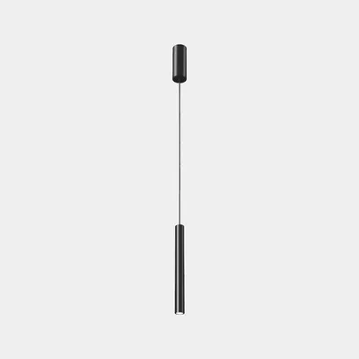 Produktbild von Ledsc4 – Stylus-Anhänger Surface 300 mm, Aluminium, schwarzes Polycarbonat, transparent