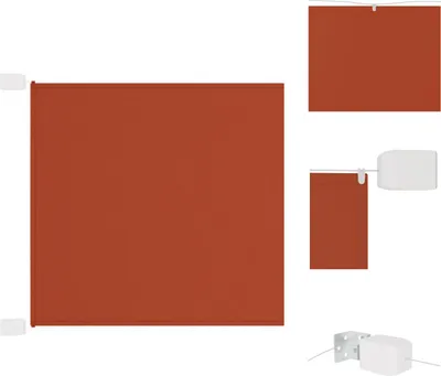 Produktbild von vidaXL Senkrechtmarkise Terrakotta 140x800 cm Oxford-Gewebe -  Sonnenschirme & Sonnenschutze