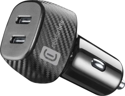 Image de Cellularline Car Multipower DUO Universel Noir Allume-cigare Auto