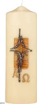 Produktbild von Gedenkkerze, Trauerkerze 25 x 8 cm, Nr. 9