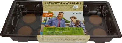 Produktbild von SIENA GARDEN Anzuchtgewächshaus aus Kunststoff 255 x 120 x 94 mm