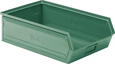 Produktbild von Stahlbehälter GR.4A2 GRÜN RAL6011 MM B=300 T=500 H=145