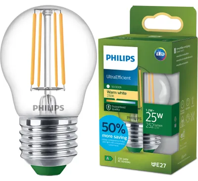 Obrázok produktu pre Philips 8721103052216, 1,2 W, 25 W, E27, 252 lm, 50000 h