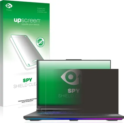 Produktbild von Für ASUS ROG Strix G18 G814 2023 Sichtschutzfolie Schutzfolie upscreen Anti-Spy Privacy Sichtschutz Blickschutz Display Schutz Folie Blaulichtfilter