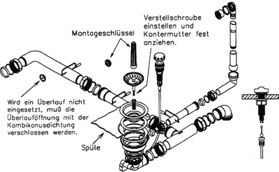 Produktbild von Ab- und Überlaufgarnitur für Schock SOLIDO Spülen