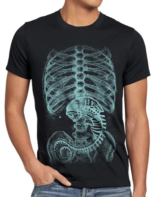 Produktbild von style3 Xenomorph Alien T-Shirt Herren