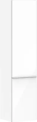 Produktbild von hansgrohe Xelu Q Halbhochschrank, 400x350x1650, 2 Türen, Türanschlag links, 3 Glasfachböden, 54135700