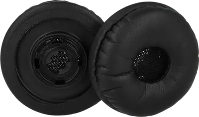 Produktbild von vhbw 2x Ohrpolster Ersatz für Plantronics 0197497571622, 85Q20AA für Kopfhörer Headset, Schaumstoff / Kunststoff Schwarz