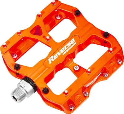 Image de Reverse Escape Flat Pédale de vélo néon-orange