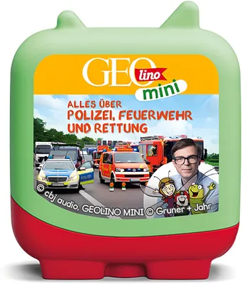Produktbild von tonies Clever Tonies: GEOLINO MINI - Alles über Polizei, Feuerwehr und