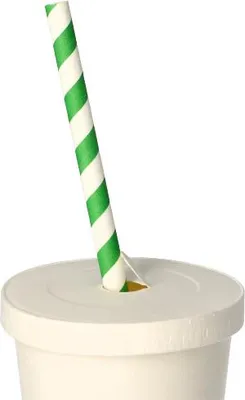 Produktbild von Deckel für Trinkbecher, Pappe rund Ø 9 cm weiss