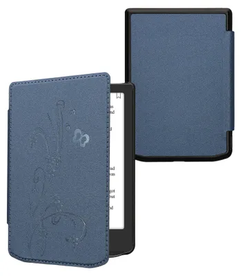 Produktbild von kwmobile Schutzhülle für Pocketbook Verse / Verse Lite / Verse Pro / Color / Vivlio Light/Light HD Hülle - eReader Flip Case mit Auto Sleep Funktion -