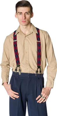 Produktbild von Banned Hosenträger - Timothy Braces Burgunder
