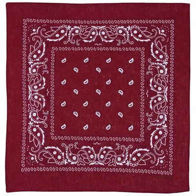 Zdjęcie produktu dla Bandana (US Halstuch) Paisley bordowa