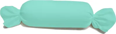 Produktbild von Nackenrollenbezug 15x40 cm : Farbe - Türkis