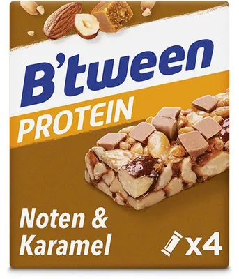 Immagine prodotto di Hero B'tween Protein Bar Noci e Caramello, 96 g - snack ricco di energia