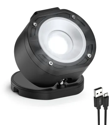 Produktbild von ANSMANN Arbeitsstrahler FL1100R 10W COB-LED, wiederaufladbar, 360° Kugelgelenk