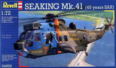 Obrázek produktu pro Seaking Mk.41 (45 years SAR) - 1:72 plastikový model záchraného.