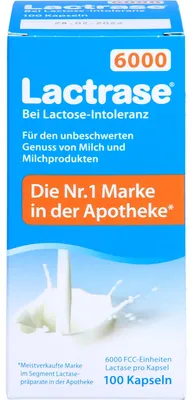 Productafbeelding van Lactase 6000, 100 capsules