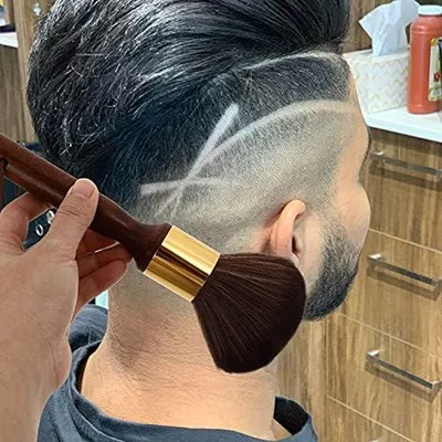 Produktbild von Haar- und Nackenbürste für Friseursalons zur Reinigung, leicht und praktisch für Friseur- und Barberarbeiten