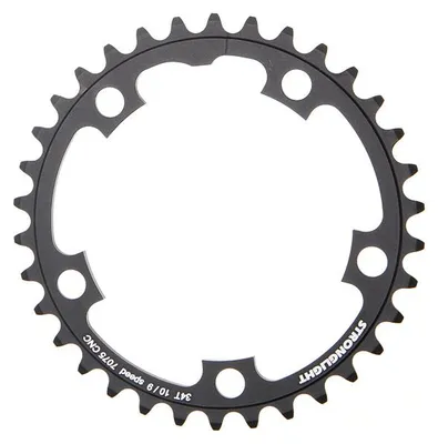 Image de Stronglight plateau de vélo de course noir cr. 110 mm, 34 dents
