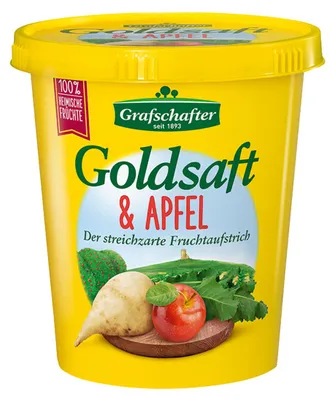 Image de Grafschafter Goldsaft et pomme à tartiner 450g