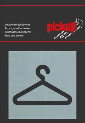 Obrázok produktu pre Pickup Route Alu Picto 80x80 mm Garderobe