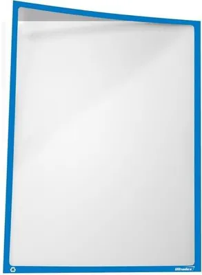 Produktbild von Infotasche Recycling magnetisch A4 312x225mm blau