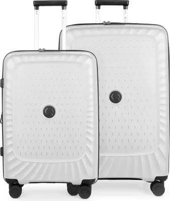 Produktbild von HAUPTSTADTKOFFER - Kofferset 2 teilig, leichte Trolleys 65 + 75 cm, 2er Reisekoffer Set, Check-In Gepäck Hartschale recycling Material PP, TSA,Weiß