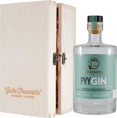 Produktbild von Teerenpeli Pyy Gin mit Geschenk-Holzkiste