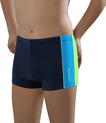 Produktbild von Sesto Senso Jungen Badehose – eng anliegende Schwimmshorts BD 633 – Schwimmhose Kinder 12 Jahre 152 – Dunkelblau