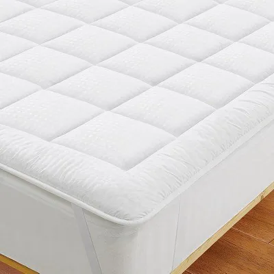 Productafbeelding van Famanu matrastop 140 x 200 cm - Matrasbeschermer voor boxspringmatrassen tot 30 cm - Geschikt voor mensen met allergieën, wit